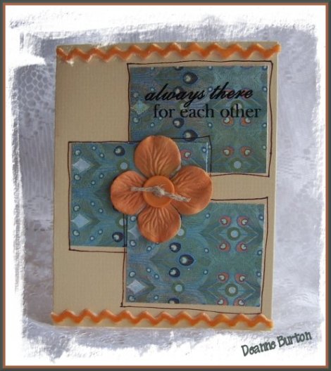 "Always There" card by CY Guest Designer Deanne Burton