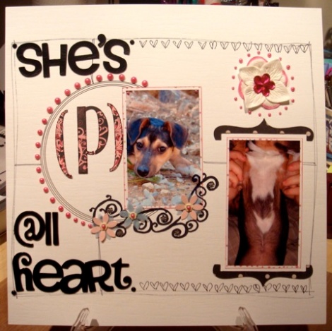 "She's all Heart" by CY Designer Robin Gibson